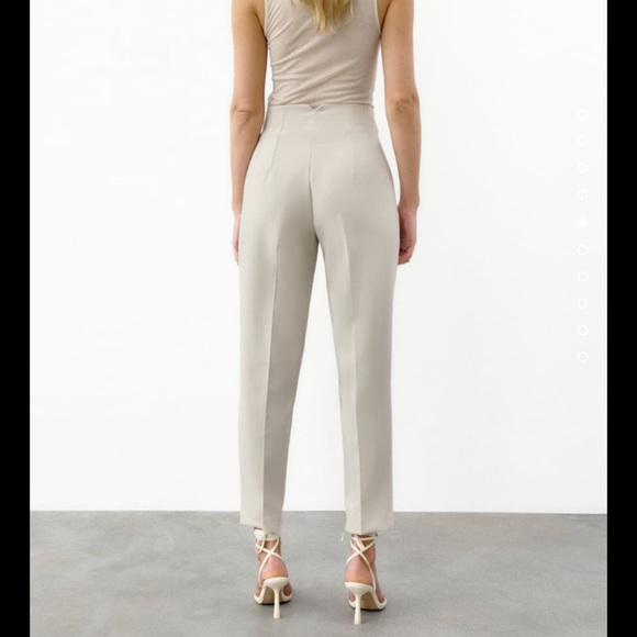 NWT ZARA HIGH WAISTED PANTS ❤️BEST SELLER❤️ - Picture 5 of 13